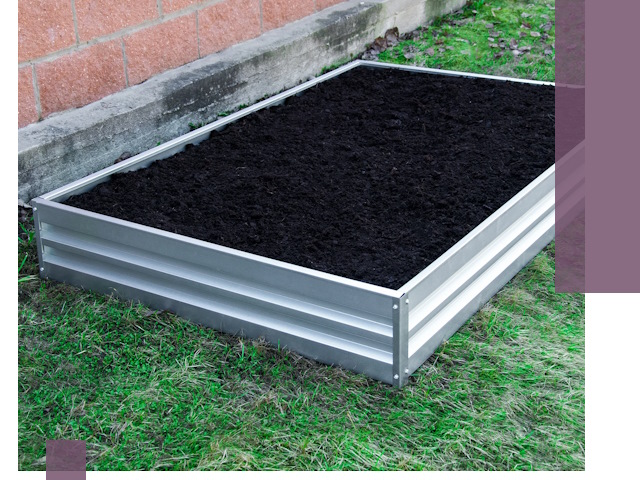 Металлические бордюры для грядок в Когалыме: прочность и аккуратность