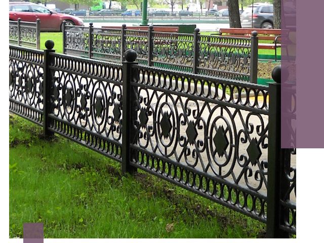 Секционные газонные ограждения под ключ в Когалыме