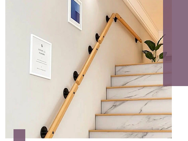 Поручни металлические и деревянные под ключ в Когалыме