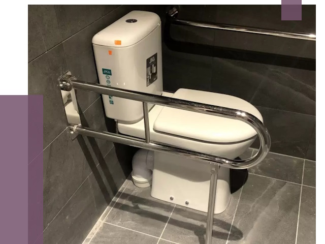 Поручни для санузлов в Когалыме от 4342 руб.  | ПРОЛЁТ-Кгл